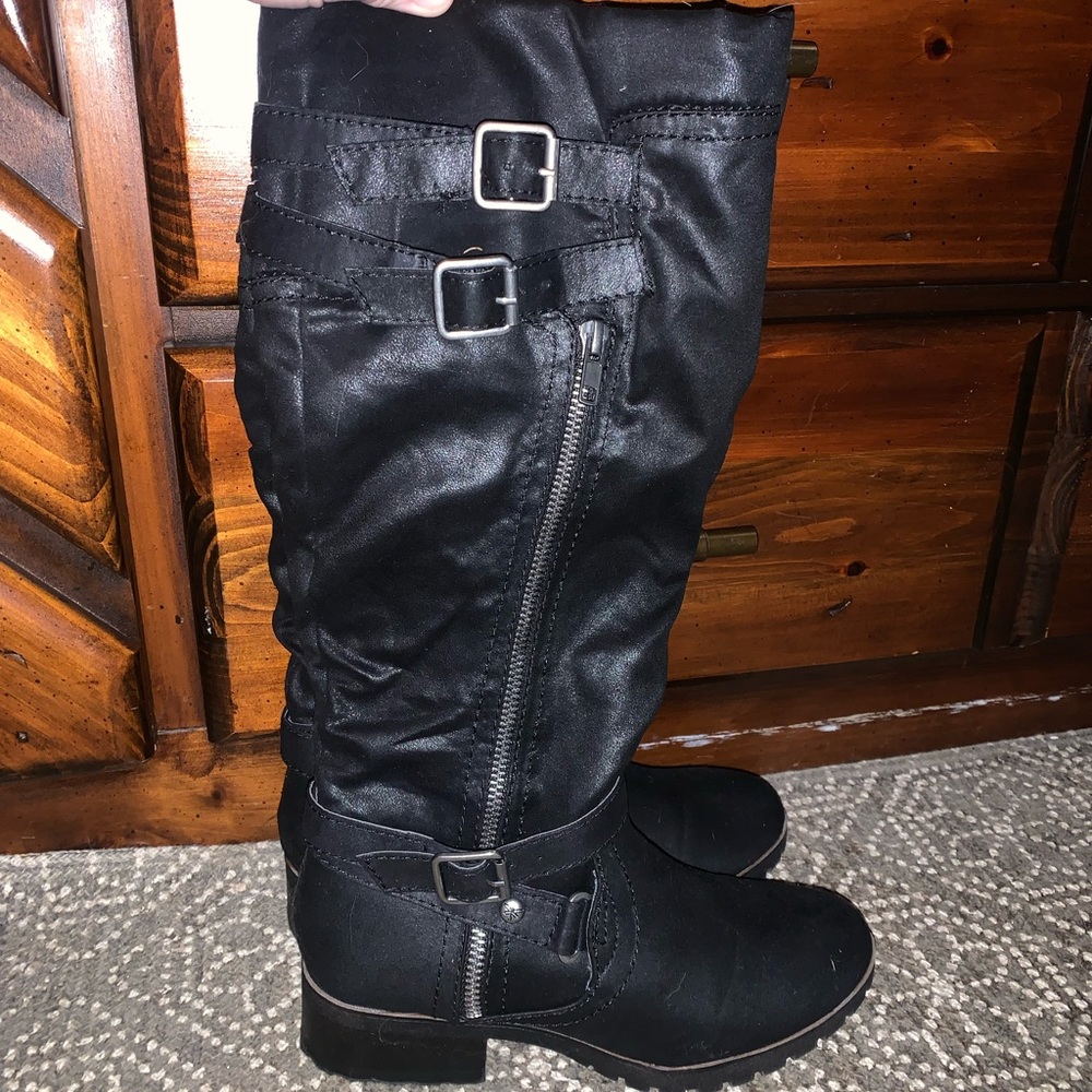 Knee high boots